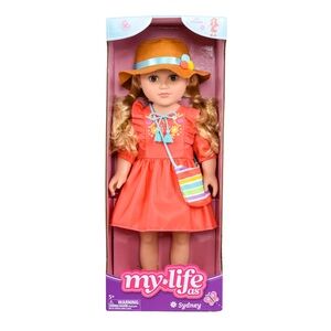 Sydney Doll with Orange Dress